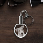 Crystal Heart Keychain
