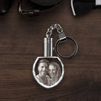Crystal Heart Keychain